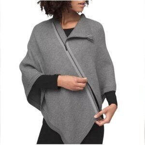 Lululemon Merino Wool On-the Go Zip Front Convertible Pancho